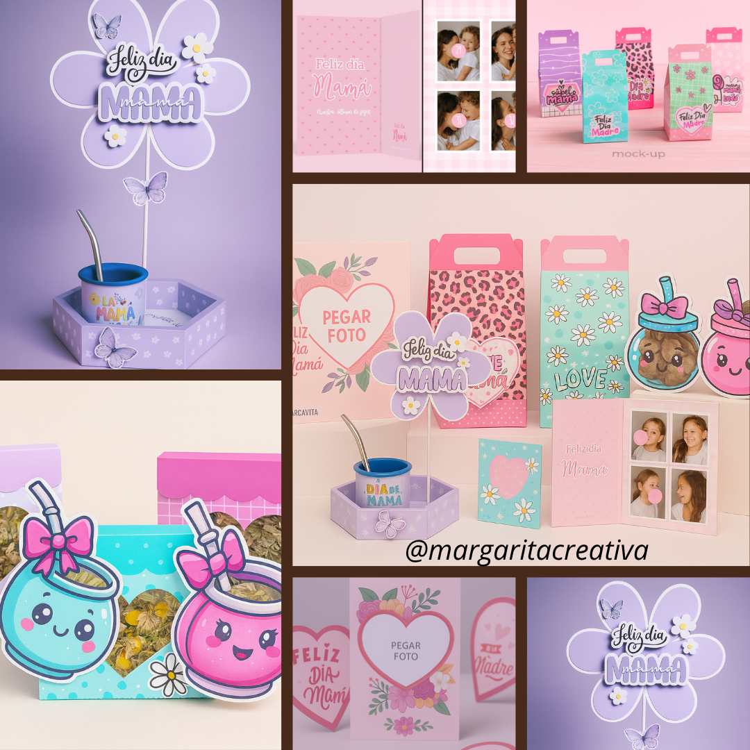 Pack Digital Día de la Madre – Margarita Creativa